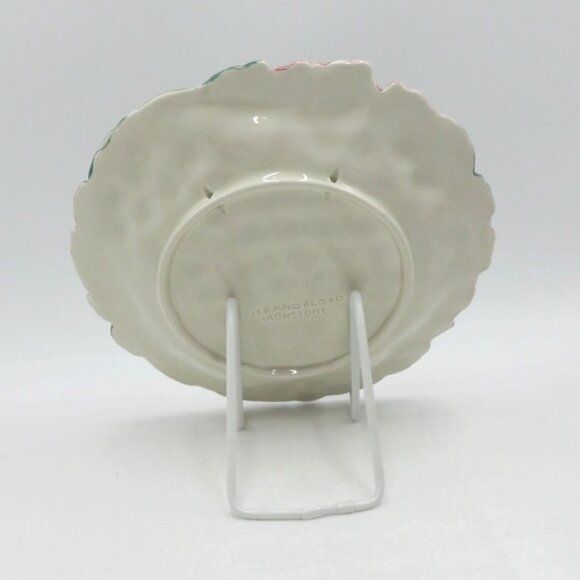 Fitz and Floyd GRAPEVINE Ironstone 10" Wall Plate Grapes Vintage - Picture 7 of 10